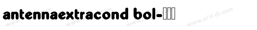 antennaextracond bol字体转换